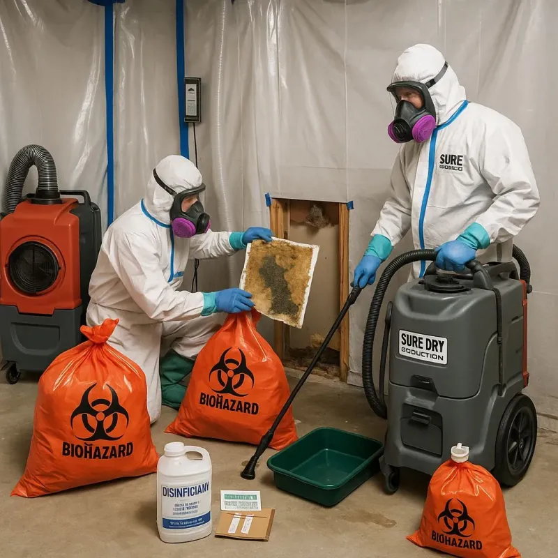 Contaminated Water Handling Protocols process in Bannockburn, IL
