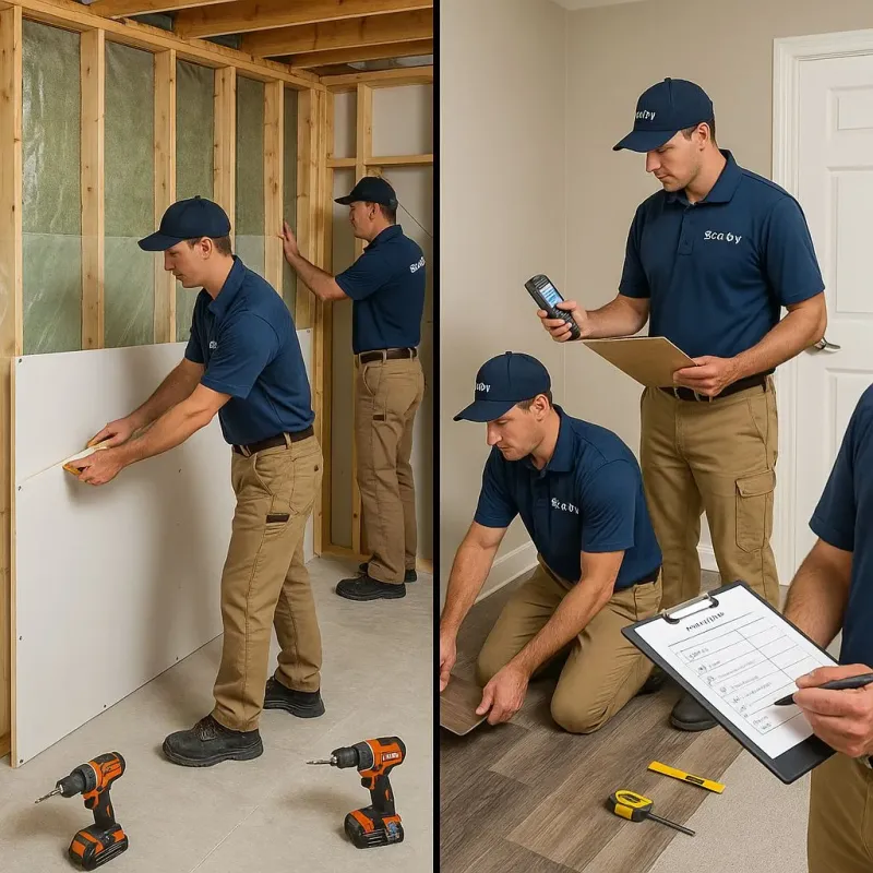 Repairs and Reconstruction process in Bannockburn, IL