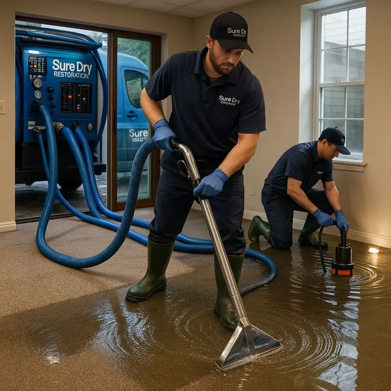 Water Extraction and Removal process in Bannockburn, IL